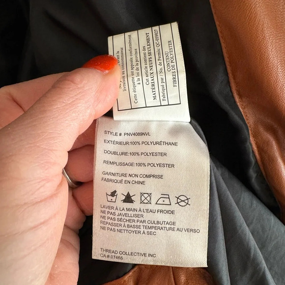 NVLT Vegan Puffer Coat - Picture 12 of 14